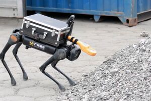 SÁBADO-Cão robot usado para detetar radiações em alfândega na China