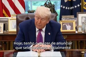 Trump anuncia a "Golden Dome", o novo sistema de defesa que permite intercetar mísseis "lançados do espaço"