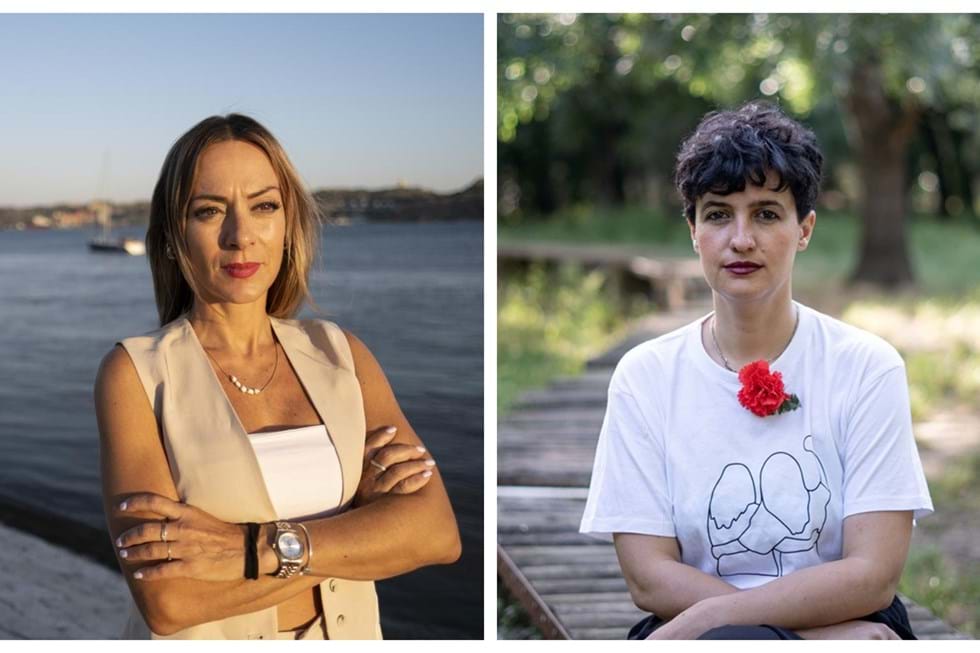 A embaixadora da marca Prozis, Joana Amaral Dias, acredita que muito mudou desde o referendo de aborto de 2007. Patrícia Cardoso é o fundador da Sociedade de Seleção (a favor de interrupções voluntárias da gravidez).