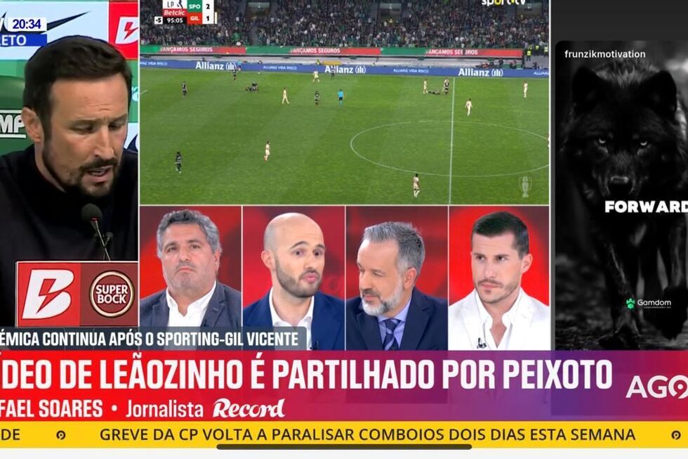 'Record na Hora' no canal Now derrota Rui Santos na CNN Portugal
