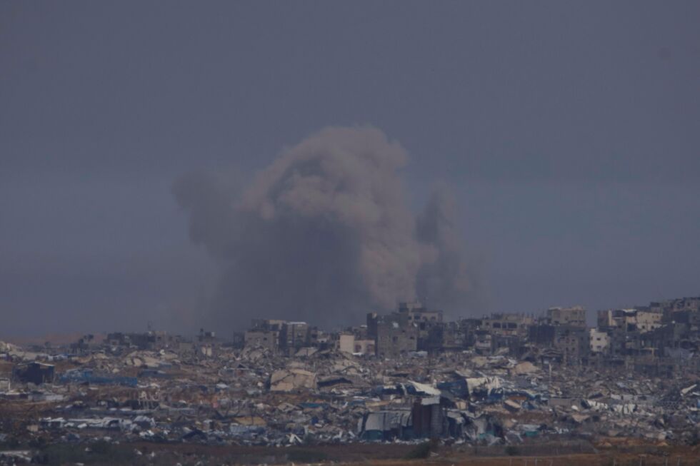 Gaza vista de Israel