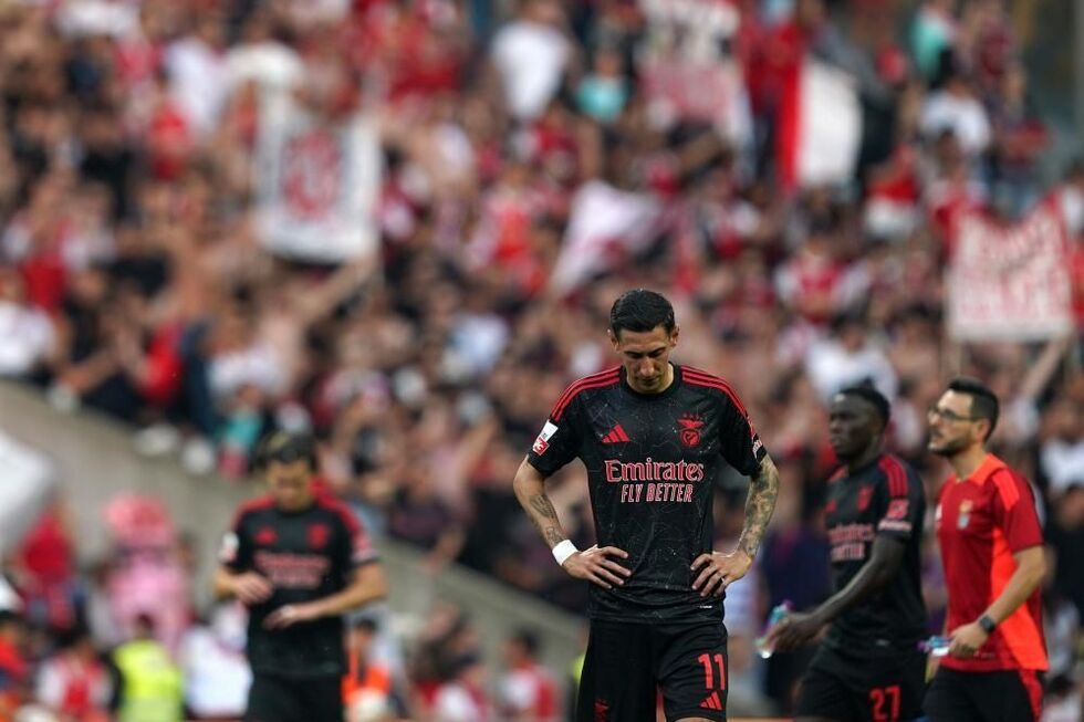 Di María não esconde tristeza