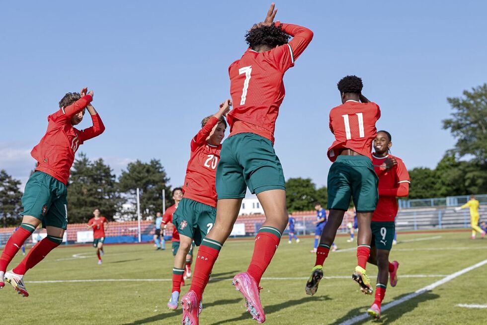 Cristianinho festeja