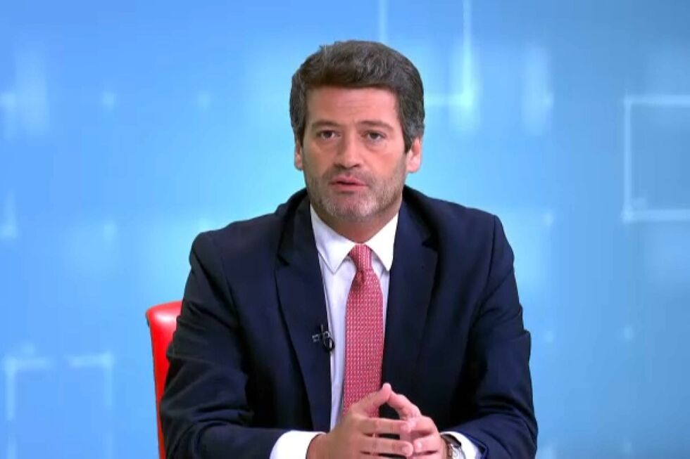 André Ventura em entrevista no Grande Jornal