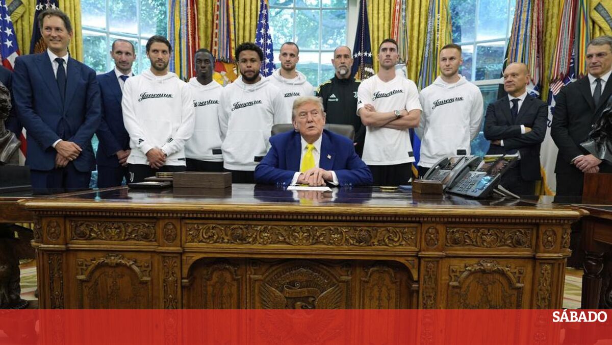 Da guerra Israel-Irão às mulheres transgénero: Juventus recebida por Trump na Casa Branca em momento constrangedor