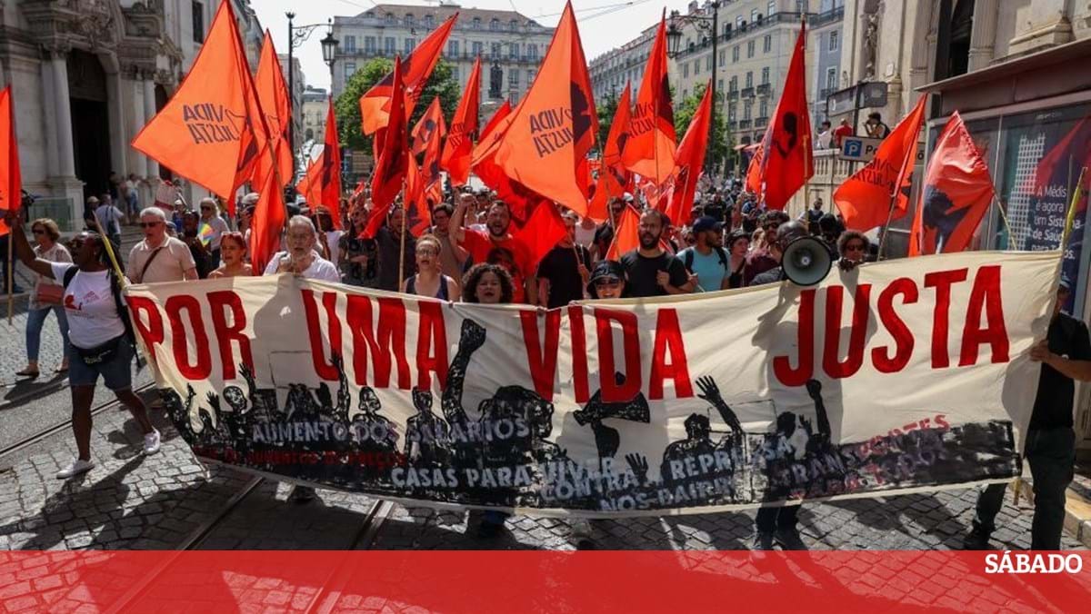Lisbon Rally Demands Housing Rights: 'Homes for Living, Not for Speculation'