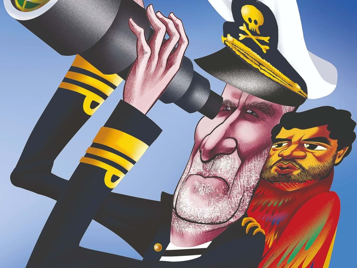 O cartoon de Vasco Gargalo da edição 1102