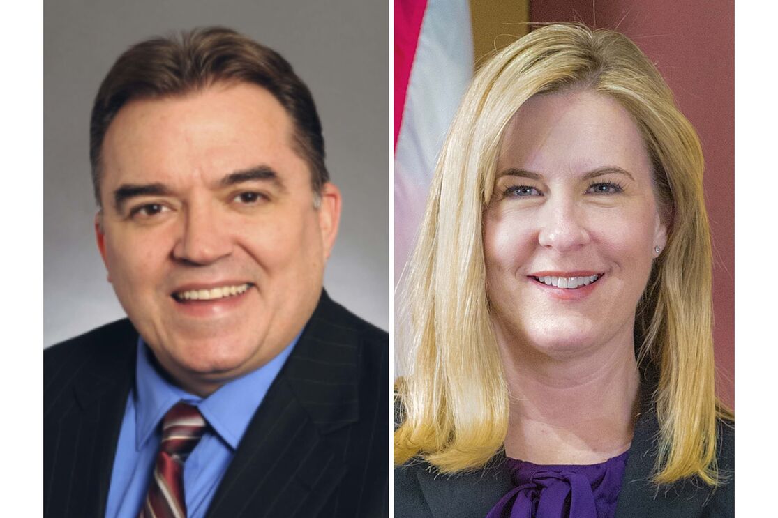 John A. Hoffman e Melissa Hortman