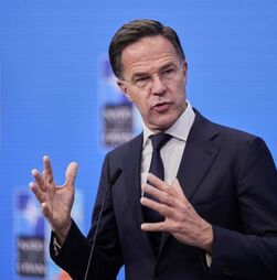 Rutte pede apoio financeiro à Ucrânia mesmo sem consenso para usar ativos russos