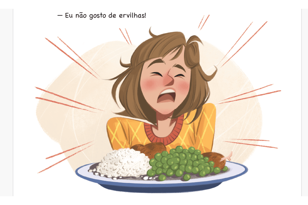 Para um novo alimento que não gostam é preciso insistências: ao fim de 15 vezes pode haver mudanças