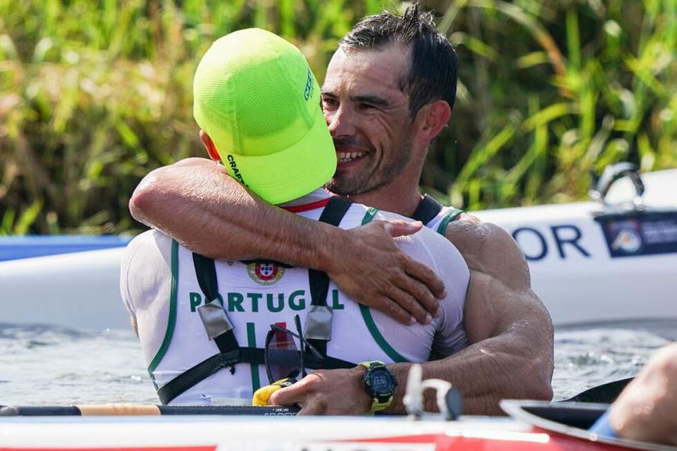 José Ramalho e Fernando Pimenta campeões da Europa de maratonas em K2, em Ponte de Lima