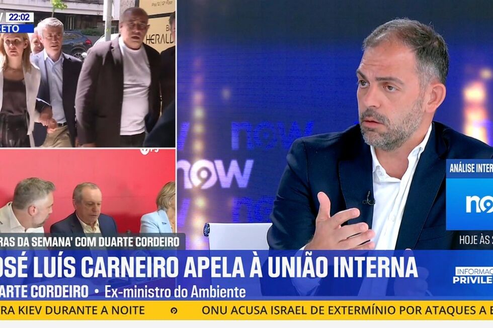 José Luís Carneiro apela à união interna