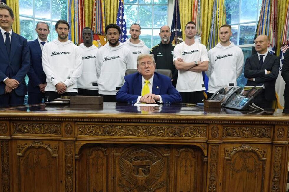 Juventus recebida por Trump na Casa Branca 