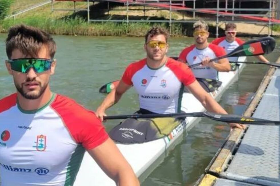 K4 500 masculino apura-se para a final dos Europeus de canoagem em Racice