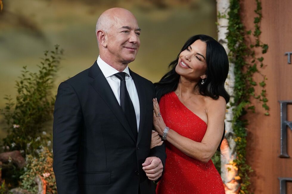 Jeff Bezos e Lauren Sanchez