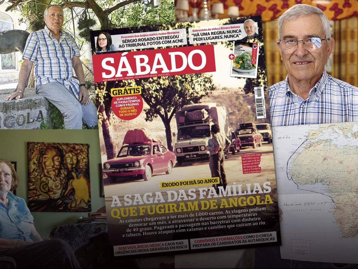 As sagas de quem fugiu de Angola há 50 anos