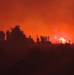 Incêndios: Fogo em Ponte da Barca ativo com risco de reativações 