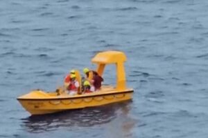 Menina cai de cruzeiro da Disney e pai lança-se ao mar para salvá-la