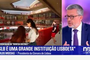 Carlos Moedas responde a críticas da oposição sobre projeto 'Benfica District': "É uma acusação estapafúrdia, sou o Presidente mais imparcial"