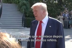 Trump diz que Hamas não quer alcançar acordo de cessar-fogo