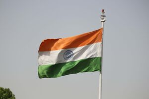 Índia India bandeira
