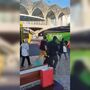 Acidente com autocarro desgovernado na Gare do Oriente