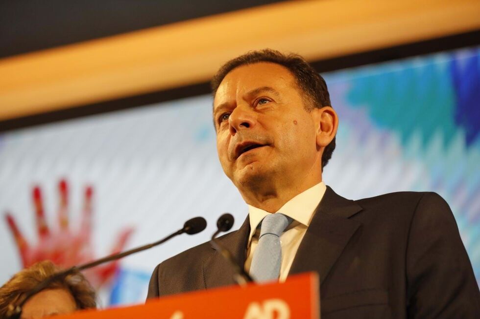 Luís Montenegro celebra vitória da AD