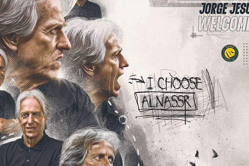Jorge Jesus é o novo treinador do Al Nassr