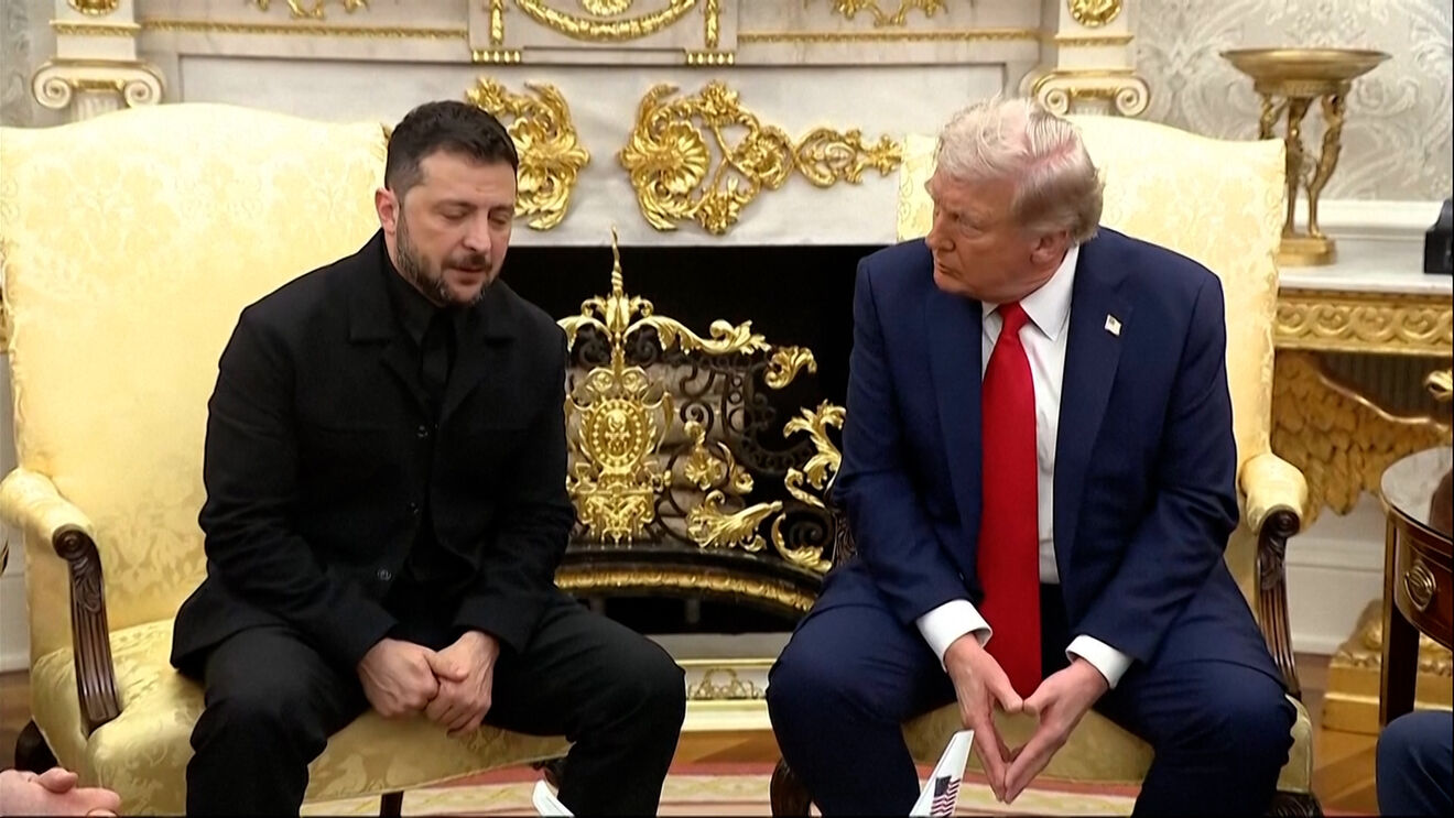 Volodymyr Zelensky e Donald Trump