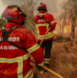 Cerca de 1.700 operacionais combatiam os incêndios mais preocupantes durante a madrugada
