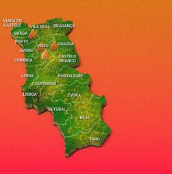 Veja o ponto de situação dos incêndios neste momento em Portugal