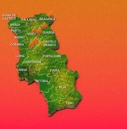 Veja o ponto de situação dos incêndios em Portugal