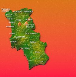Veja como estão os incêndios em Portugal