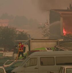 Área ardida em Chaves já ronda os 5.000 hectares
