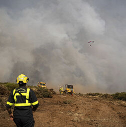 Espanha continua com 14 fogos graves e centenas de desalojados