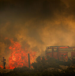 Mais de 170 operacionais combatiam incêndios em Montalegre e Vila Real às 23h45 de segunda-feira