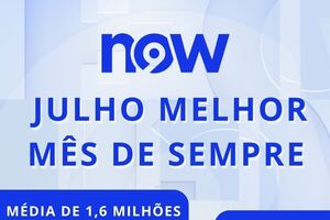 Canal NOW bate recordes em julho, alcançando 1,6 milhões de portugueses por dia
