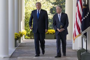 Donald Trump Jerome Powell