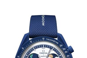 Novo relógio Omega x Swatch Moonswatch com Snoopy