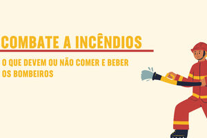 Quer saber como ajudar os bombeiros que combatem os incêndios? Saiba que alimentos devem ingerir