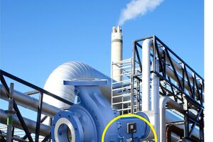 Monitorização de vibrações de bombas com KSB Guard no telemóvel