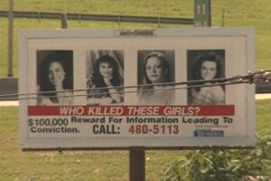 As quatro adolescentes que, em 1991, foram mortas e queimadas num crime grotesco no Texas