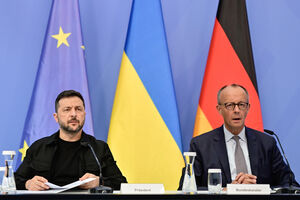 Zelensky e o Chanceler alemão