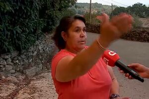 Incêndio em Sátão chega à aldeia de Granjal e moradores preocupam-se com o avançar das chamas até perto das habitações