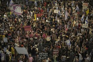 Israelitas protestam e exigem a libertação de reféns em Israel