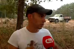 “Estamos a tentar travar aqui para não chegar às casas”: Moradores protegem aldeia do Carvalhal das chamas