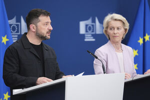 Líderes europeus demonstram apoio a Zelensky antes de reunião com Trump em Washington