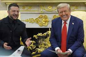 Trump falou ao telefone com Putin após reunião com líderes europeus