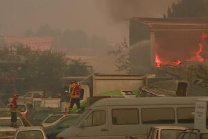 Incêndio em Chaves destrói área de 5.000 hectares, incluindo mato e floresta
