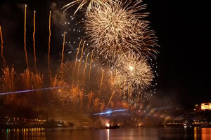 Este foi o maior espetáculo de fogo de artifício da Europa